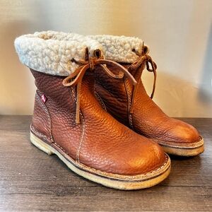 Arhus Duckfeet Sheep Wool Lined Boots Size EU 38